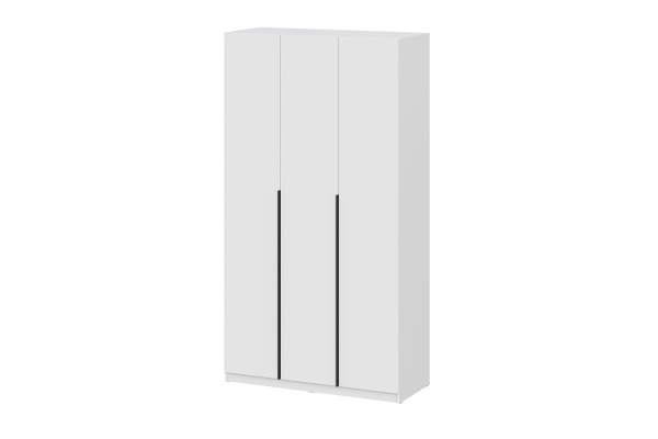 Шкаф 3-х дверный ШК 5 (1200) (Серия 2) (Белый текстурный)