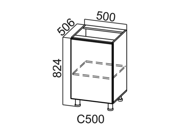 Корпус С500 (Белый)