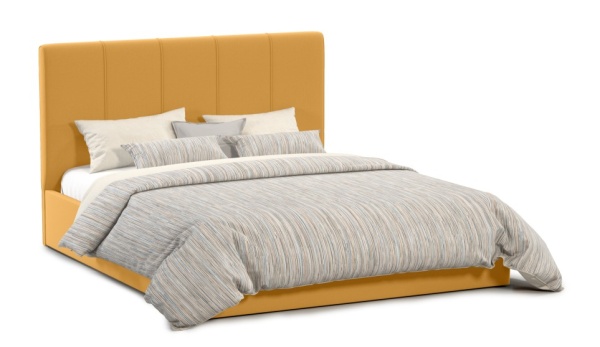 Кровать 1,8 ДЖЕССИКА с подъемным механизмом и основанием (Amigo (yellow))