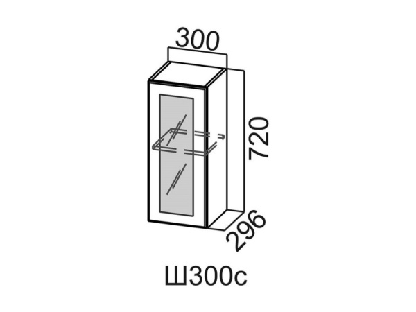 Корпус 720 Ш300/Ш300с (Белый)