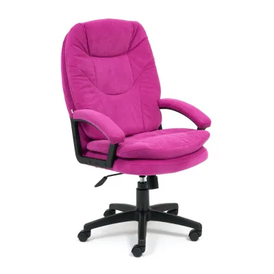 Кресло компьютерное COMFORT LT (Флок/Фиолетовый)
