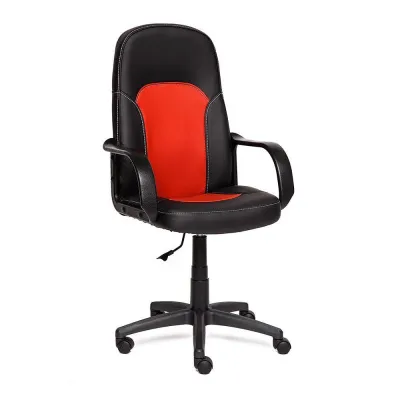 Кресло компьютерное PARMA (Кож.зам/Черный/Красный)